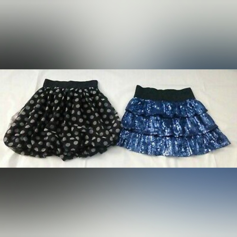 Girls Skirt Size 6 Est. 1989 Place Dressy Everyday Polka Dots Bundle of 2
